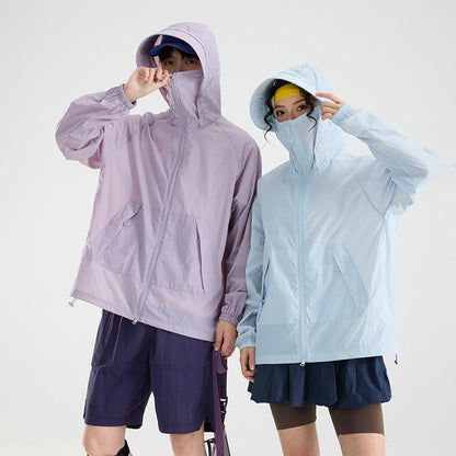 Ice-silk Sun-protective Clothing Lightweight Outdoor Mountain-style Sun Jacket