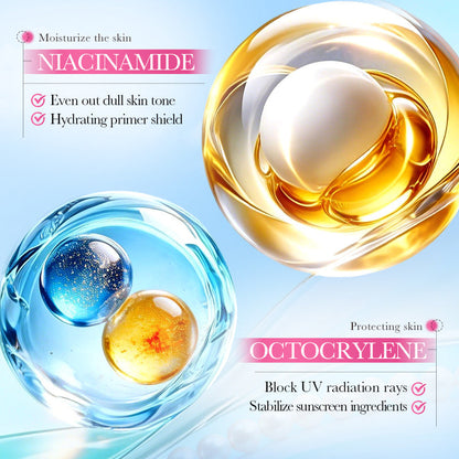 All-English Whitening SPF Primer With Brightening Effect