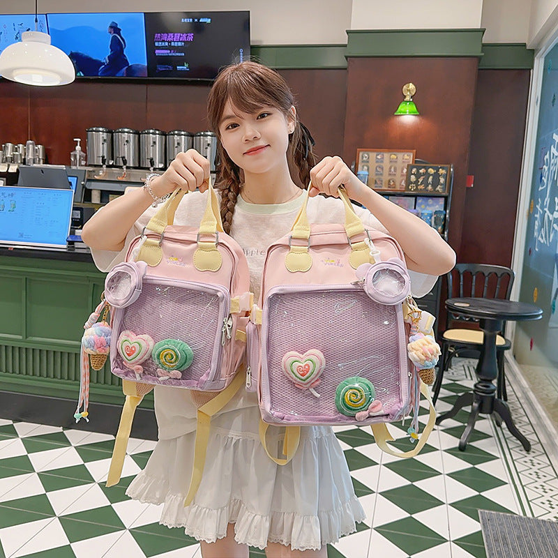Stylish Design Middle School Backpack For Girls