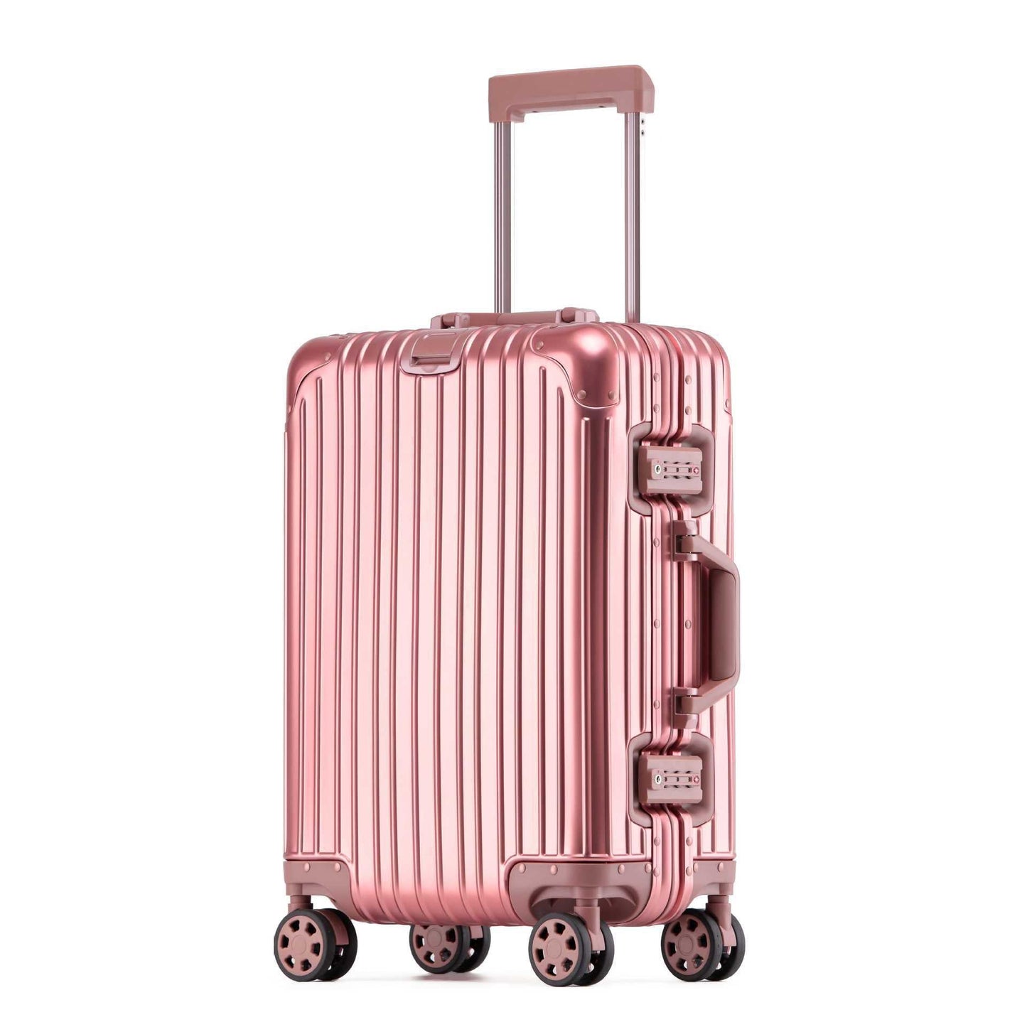 Drop-Resistant All-Aluminum-Magnesium Alloy Luggage For Travel