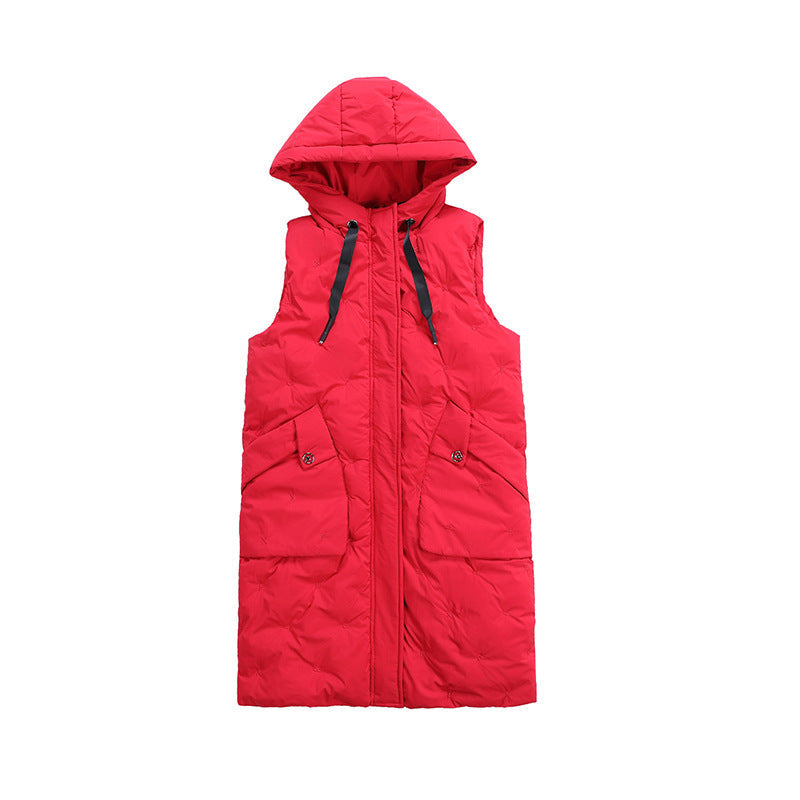 Korean-style Loose Cotton-padded Vest