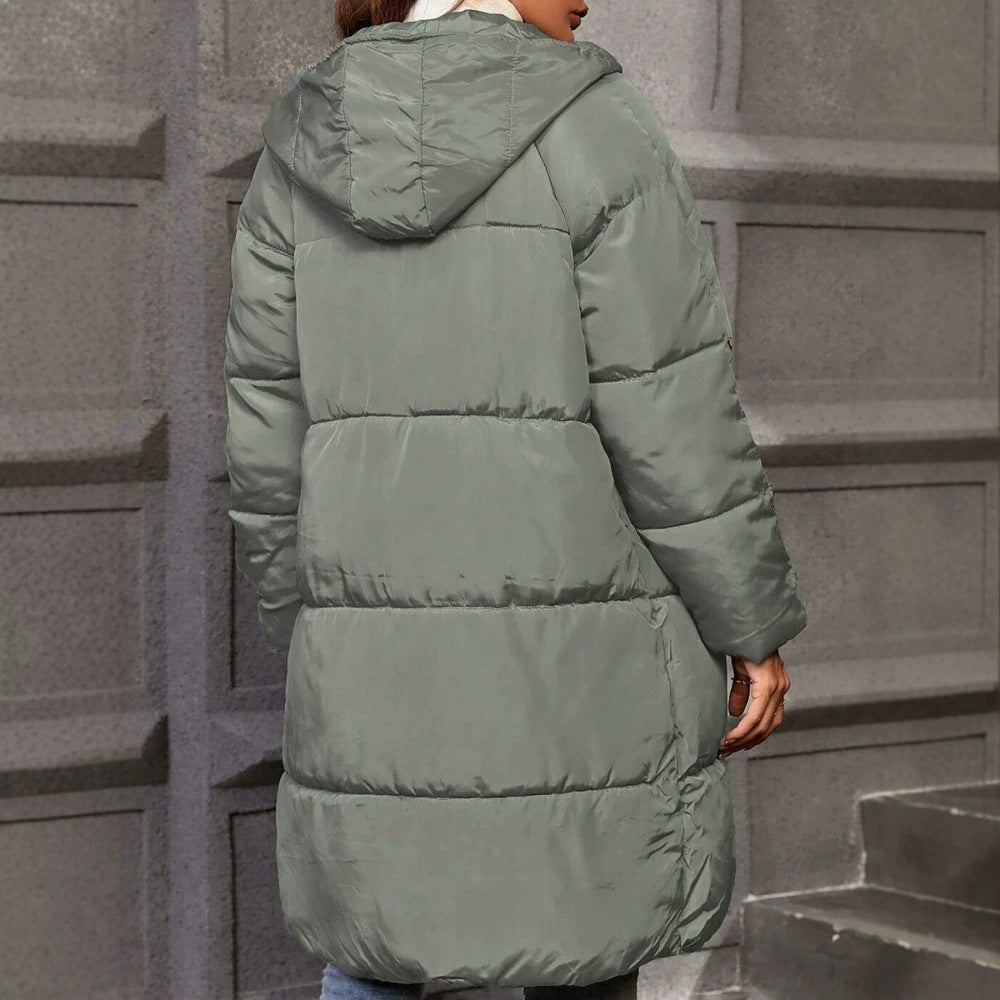 Women's Hooded Loose Puffer Jacket
