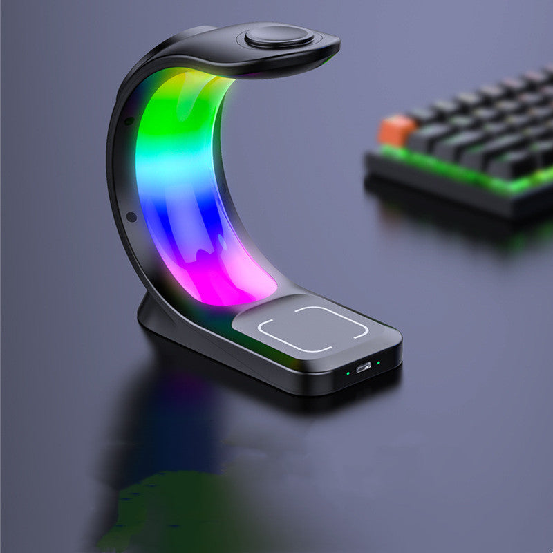 4-in-1 Magnetic Wireless Charger - Fast Charging for Phone, AirPods, iPhone, and Watch
