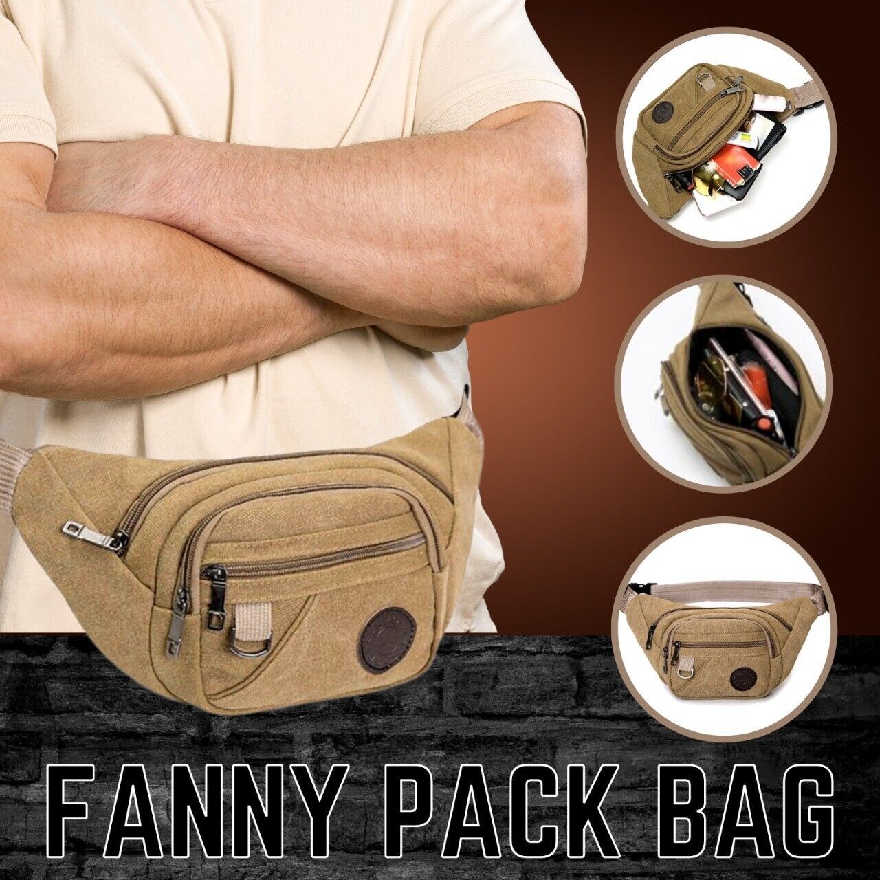 Cycling Waist Bag Outdoor Fanny Pack