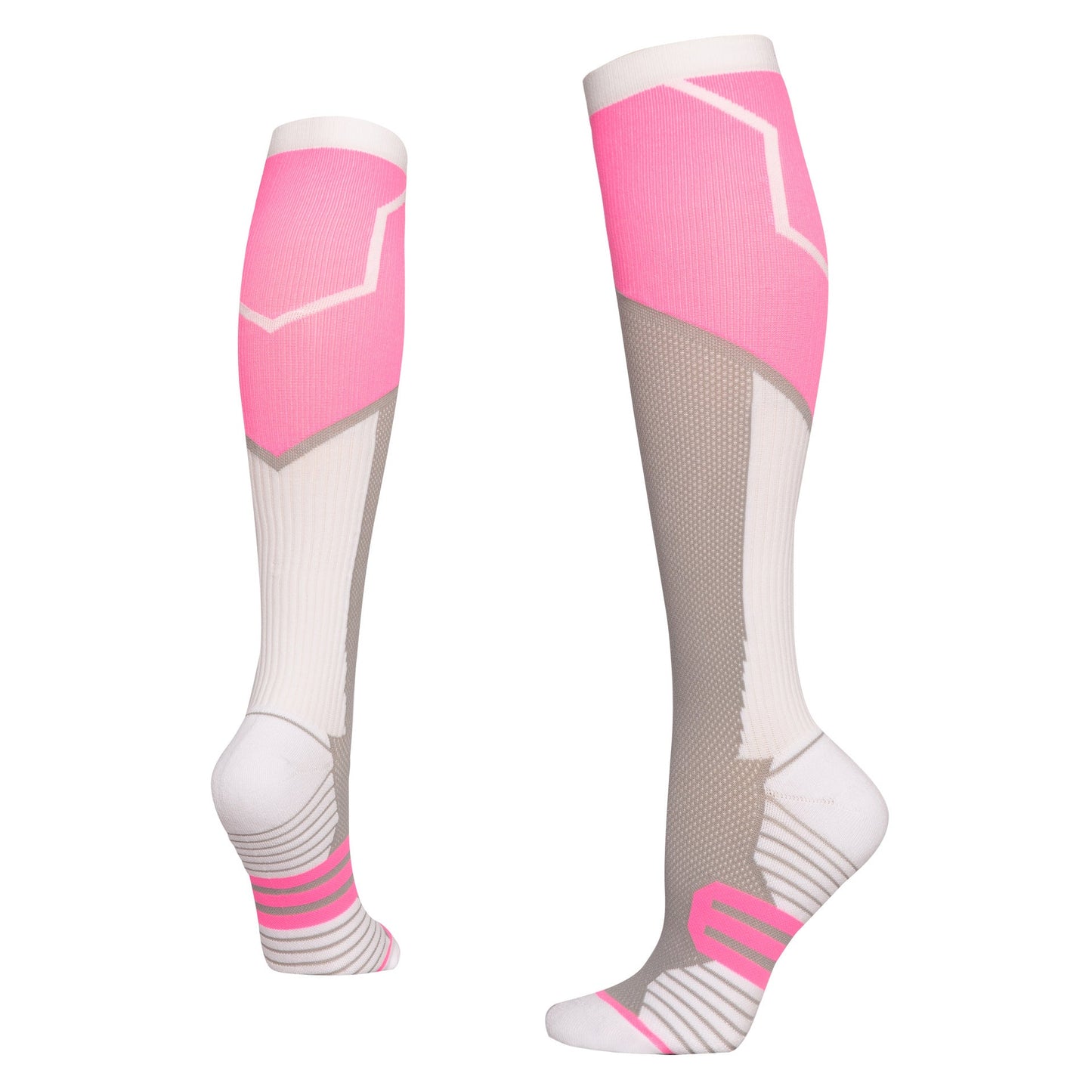 Womens Long Compression Socks For Cycling And Fitness