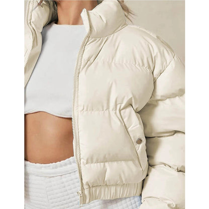 Fashionable Womens Short Loose-fitting Jacket Coat