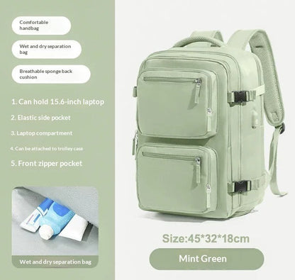 Travel Backpack Lightweight And Spacious Ideal For Luggage And Outdoor Hiking