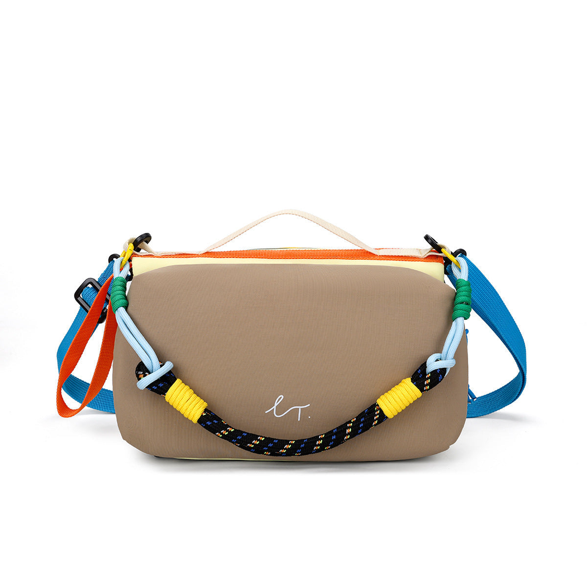 Contrast-color Portable Handbag For Carrying Your Phone When Youre Out