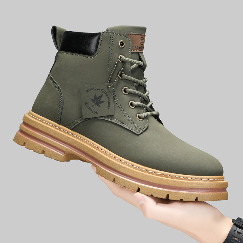 Winter Trendy Workwear Boots For Teens
