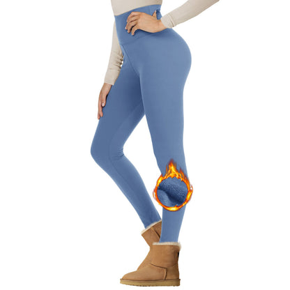 Velvet Padded Leggings Women's High Waist Winter