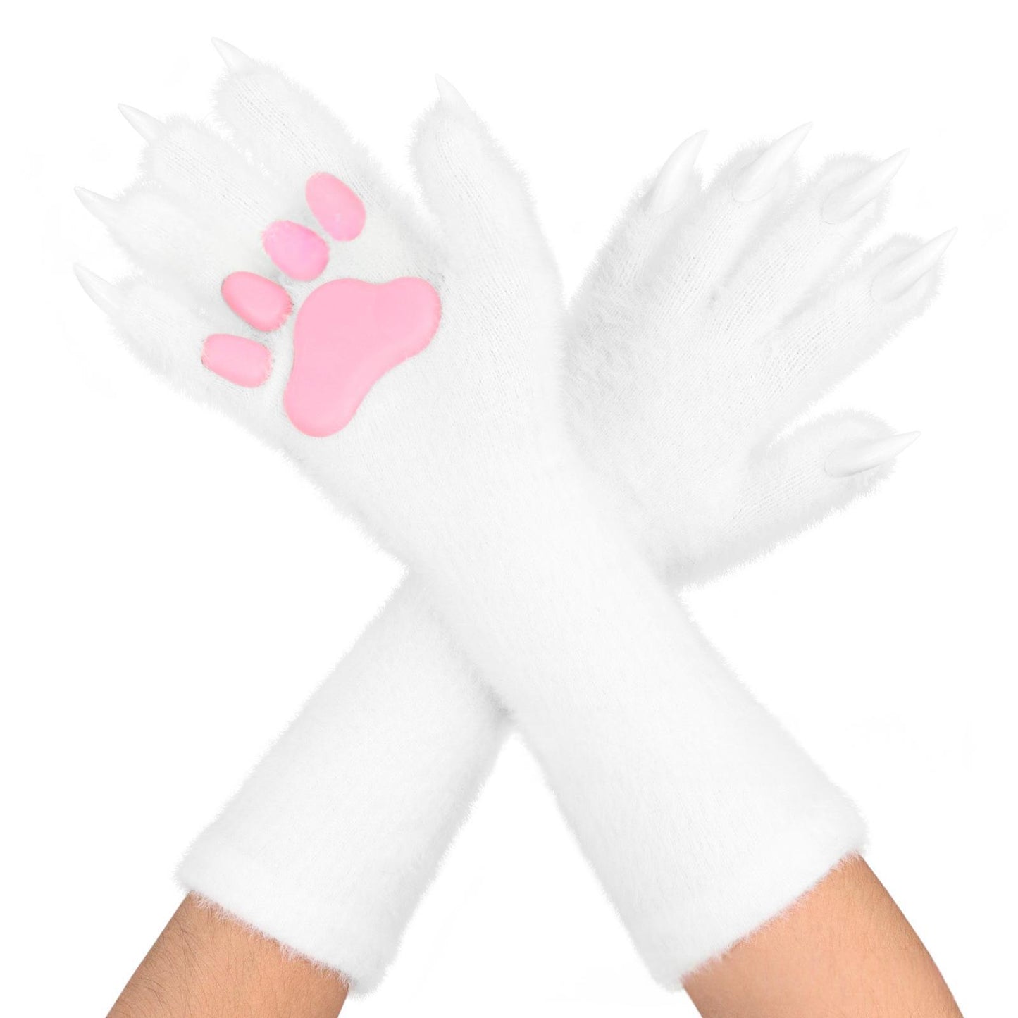 Halloween Silicone Meat Mat Long Gloves