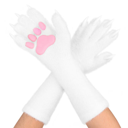 Halloween Silicone Meat Mat Long Gloves