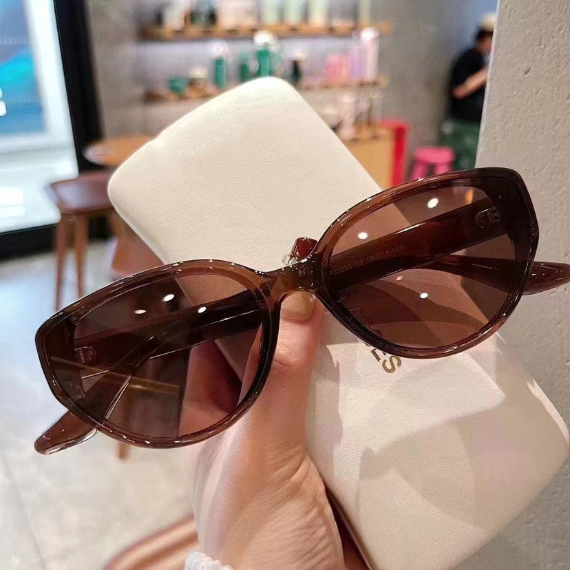 Street-style Cat-eye Retro Sunglasses For Women
