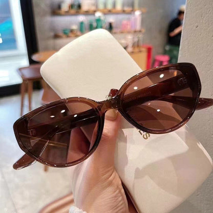 Street-style Cat-eye Retro Sunglasses For Women