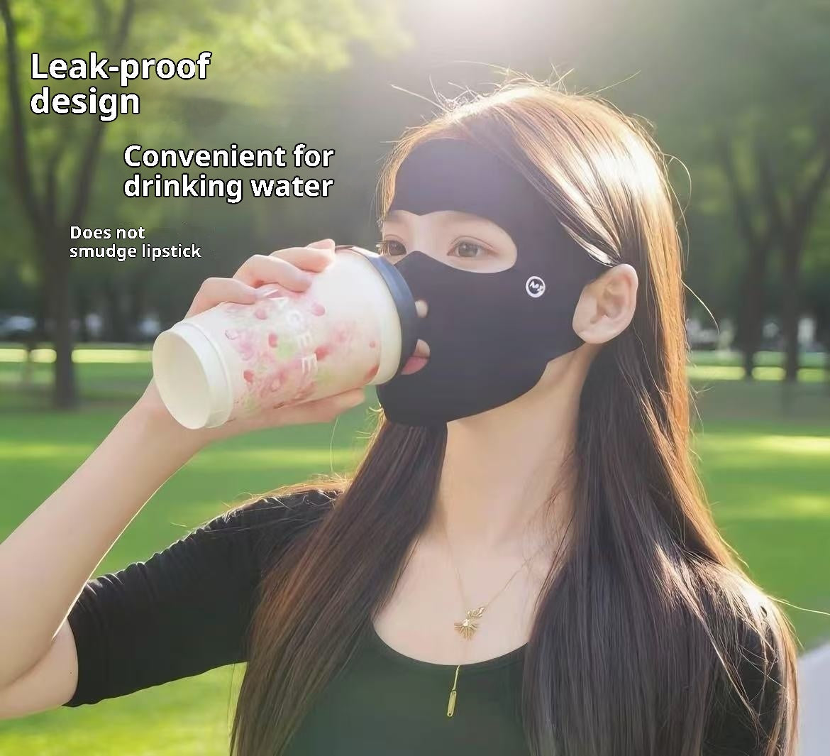 Sun-protective Face Mask For Women Full-face Coverage UV Protection