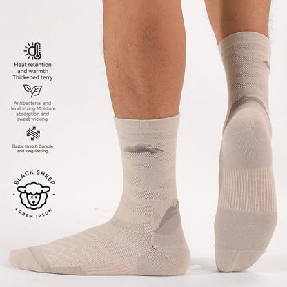 SpringSummer Thin Wool Socks For Men And Women