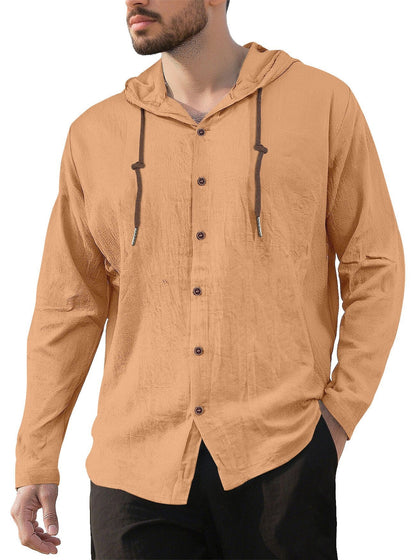 Casual Relaxed-fit Breathable Quick-drying Long-sleeve Shirt