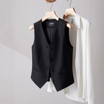 Fashionable Suit Vest Women's Top