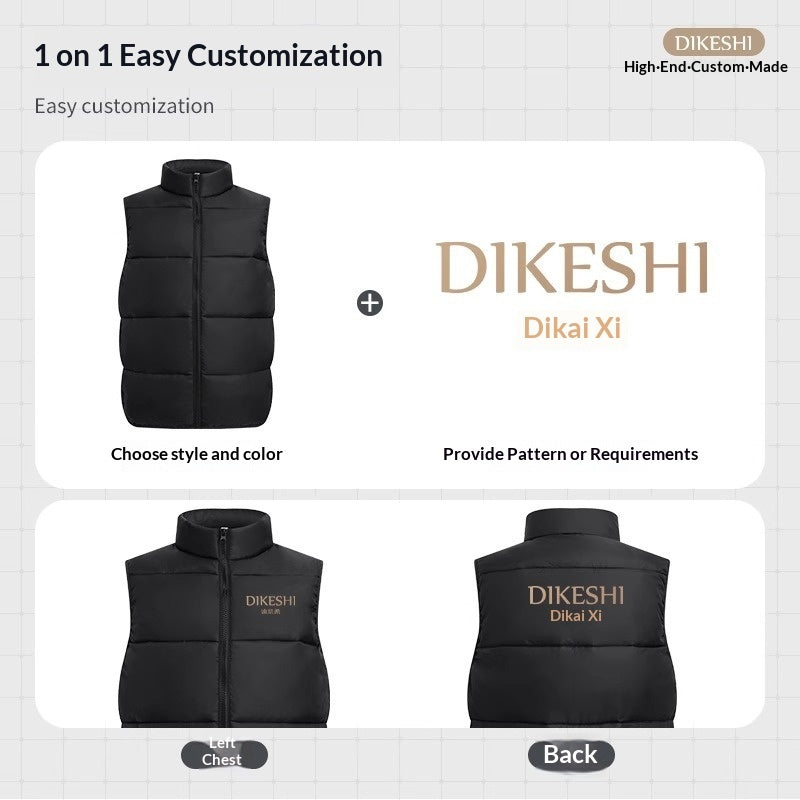 Women's Down-filled Thickened Cotton Vest