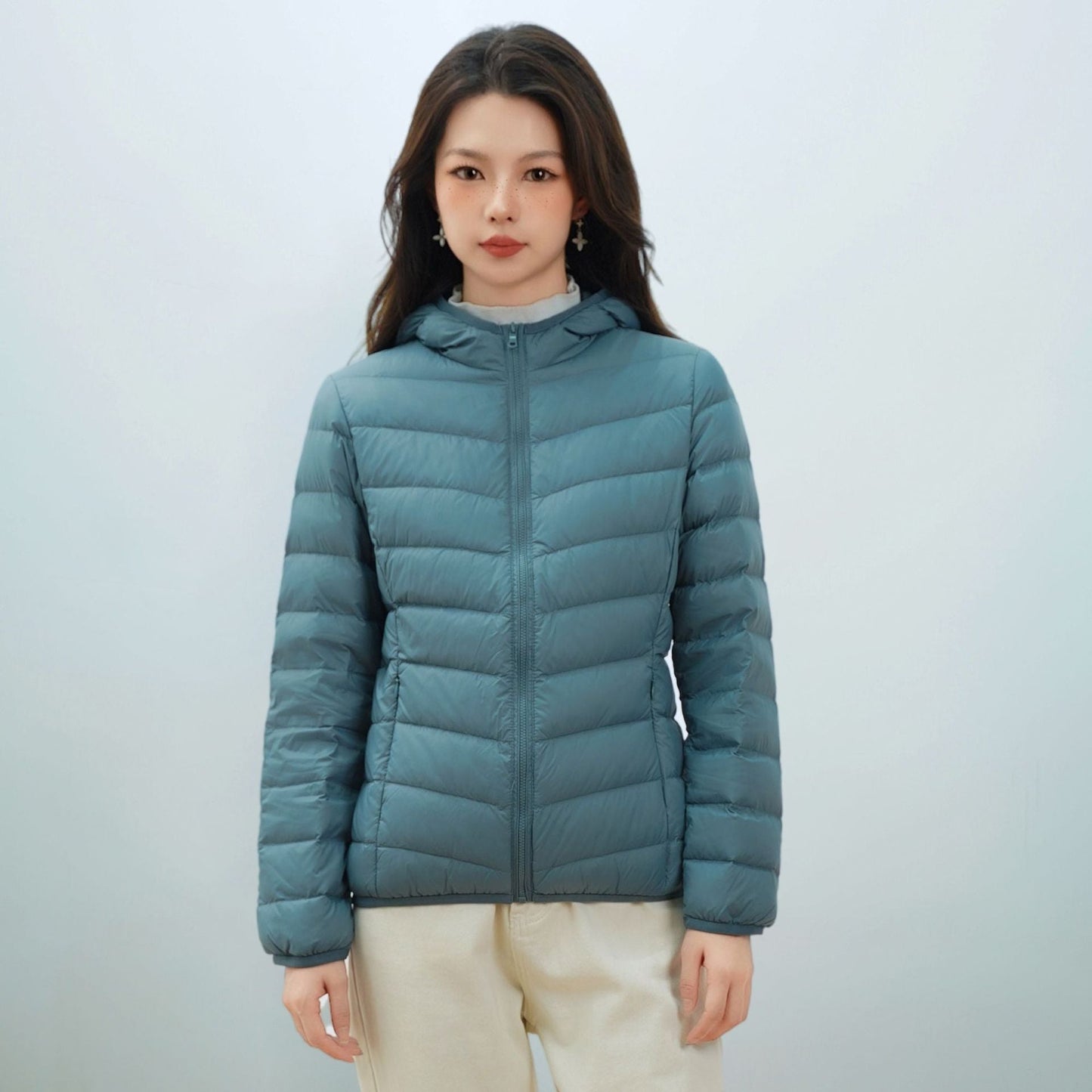 Women's Lightweight Down Jacket For FallWinter