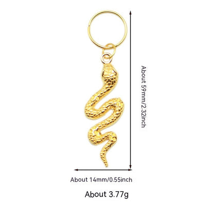 XINGX Lightning Shell Hair Ring with Small Pendant