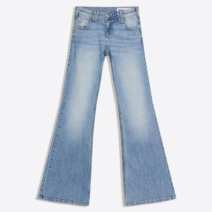 Retro Rhinestone-embellished Embroidered Wing Jeans