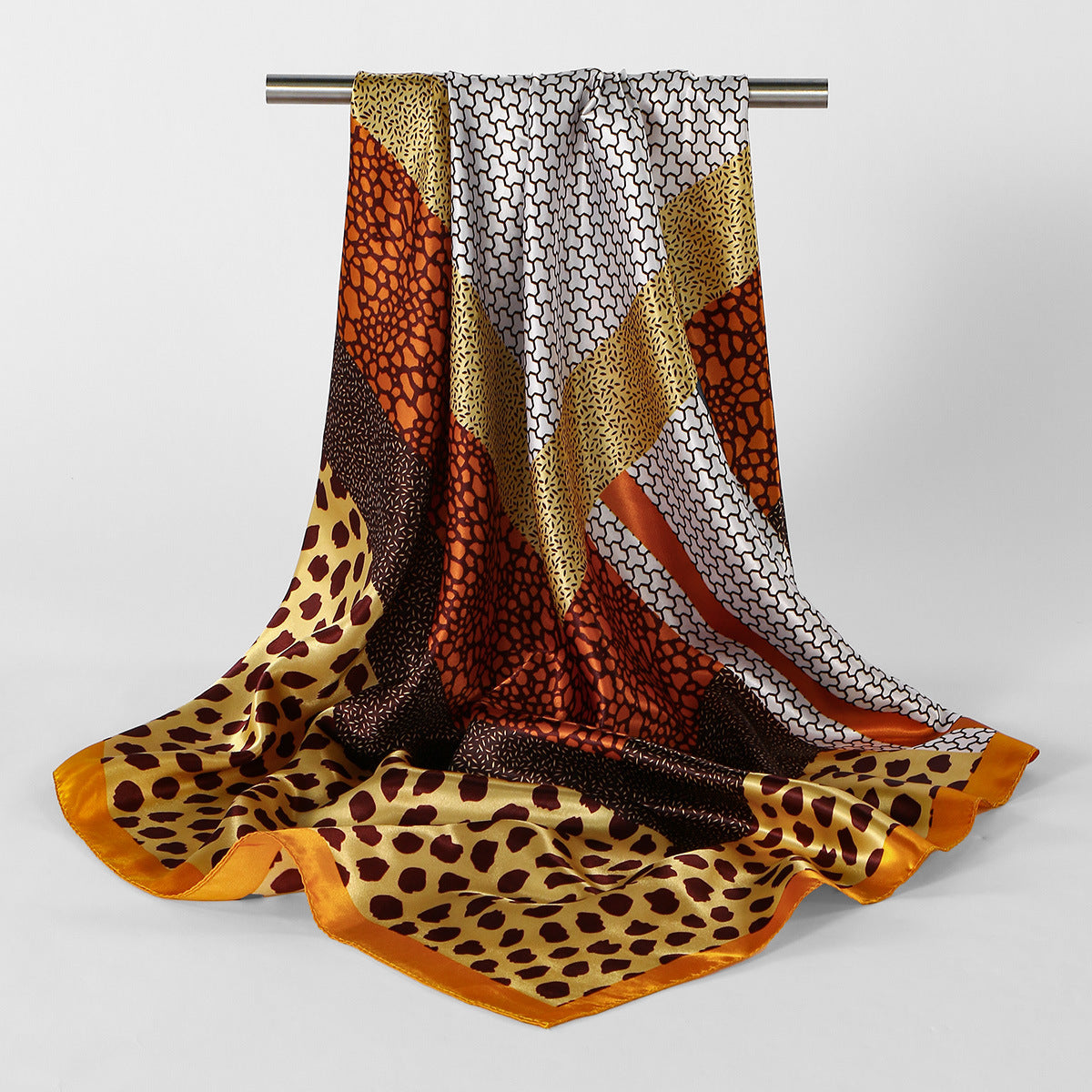Simulation Silk Professional Decorative Headscarf Shawl