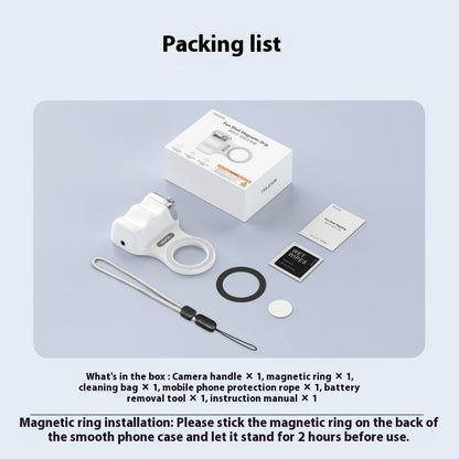 Magnetic Photography Handle Wireless Bluetooth Camera Aid