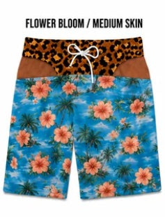 Printed Pattern Men's Casual Shorts
