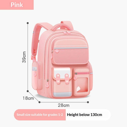 Elementary School Spine-Protecting Backpack