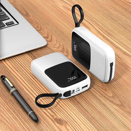 Portable Power Bank 10000mAh – Fast Charging Multi-Port USB Battery Pack