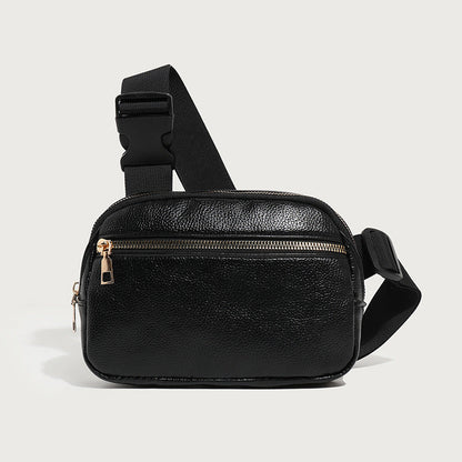 Adjustable Fashionable Solid-color Everyday Waist Bag