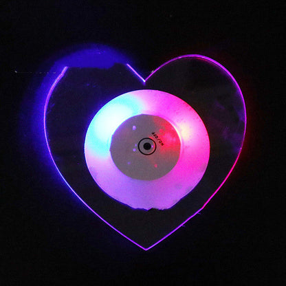 LED Glow Acrylic Coaster Luminous Cocktail Mug Stand