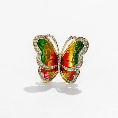 "Butterfly Design Freshwater Pearl Jewelry Set