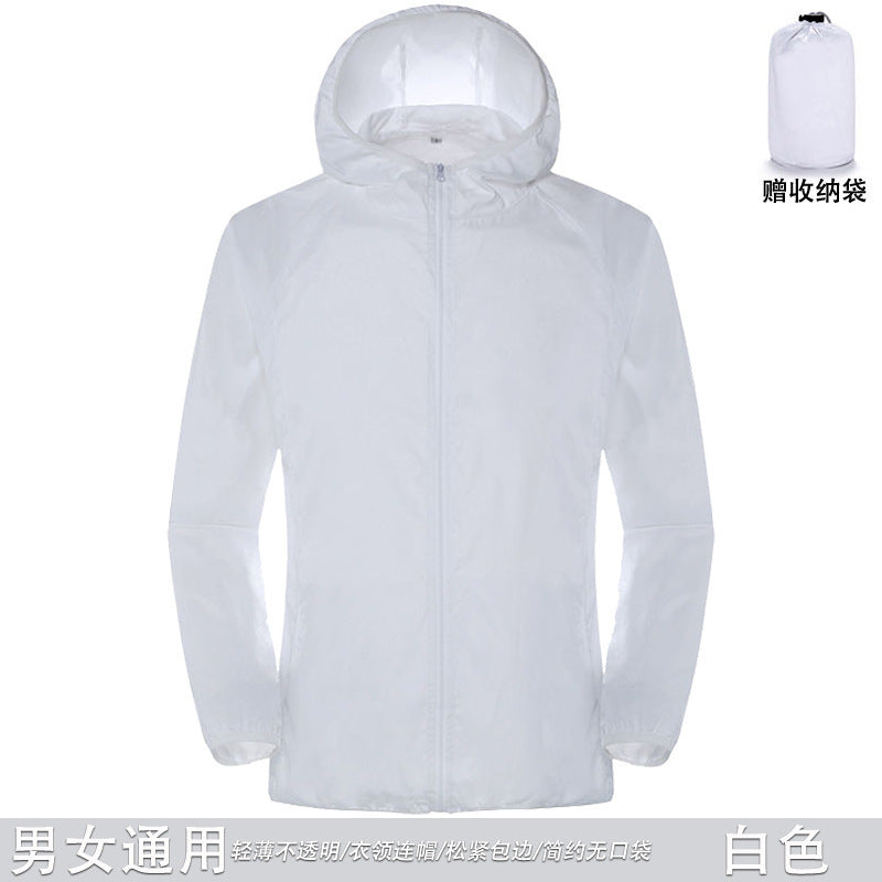 New Sun Protection Clothing Couple Outdoor Skin Clothing Women's UV Protection Sports Skin Windbreaker Sun Protection Clothes Men