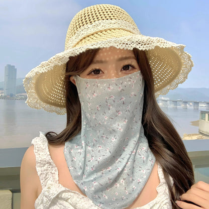 Summer UV-Protective Full-Face Mask For Women