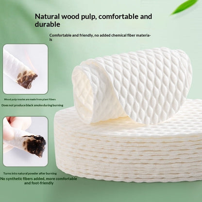 Summer Thin Anti-sweat Disposable Wood-pulp Shoe Insoles