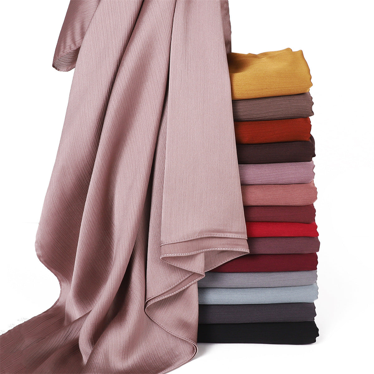 Solid-color Womens Summer Shawl Sunscreen Scarf