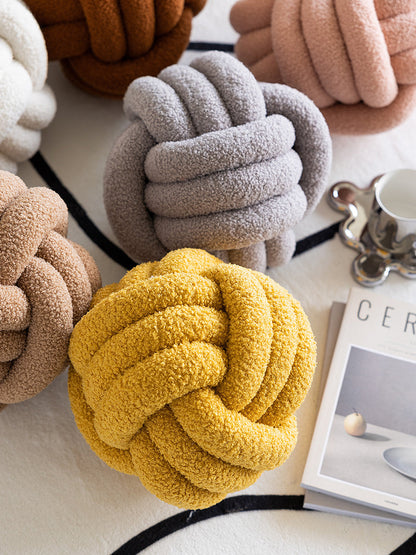 Spherical Lamb Wool Cushion