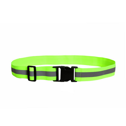 Adjustable Reflective Elastic Waist Belt For Outdoor Night Running And Cycling