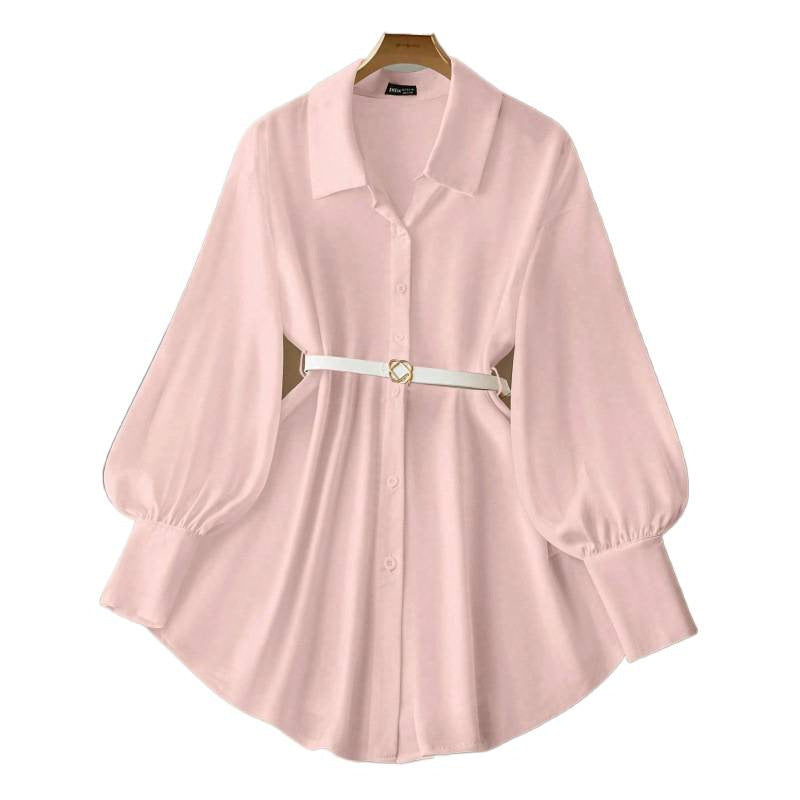 New Summer Womens White Blouse