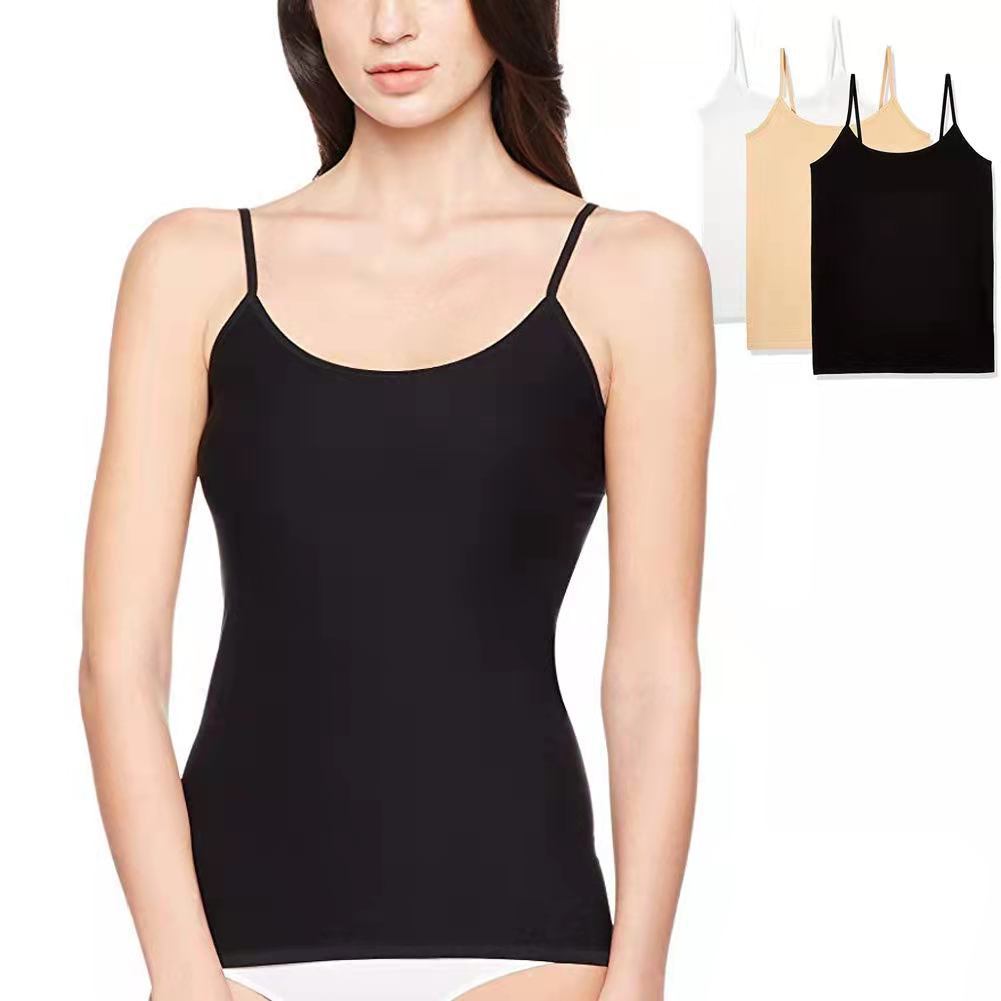 Cross-Border Exclusive Supply Of Popular Foreign Trade Camisole Tops For Women, Simple Seamless Shapewear Tops For Women