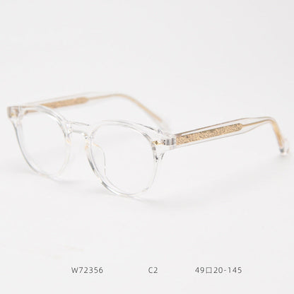 72356 New Stylish Engraved Pin Korean-style Prescription Glasses Frame