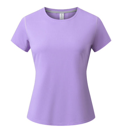Quick-drying Crewneck T-shirt Summer Short-sleeve Work Uniform