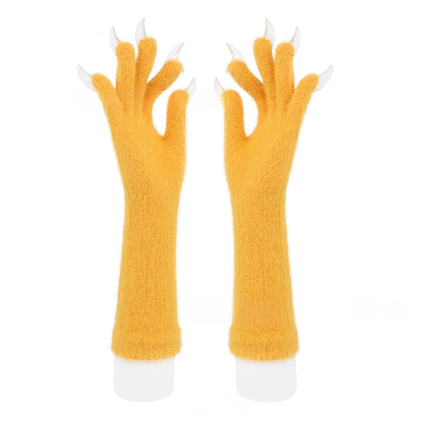 Halloween Silicone Meat Mat Long Gloves