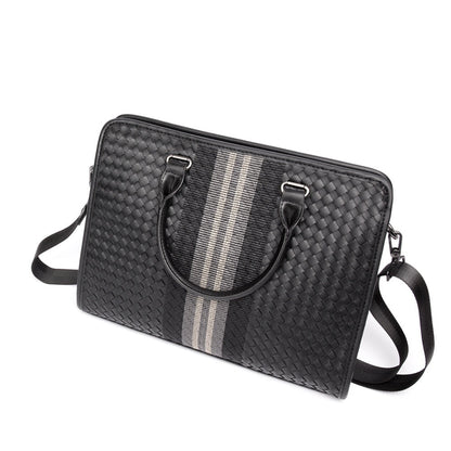 Men's Shoulder Crossbody Briefcase