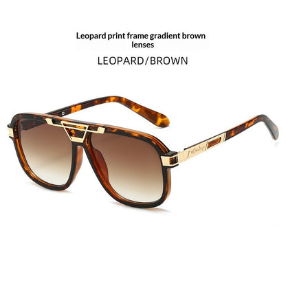 Womens UV-Protective Stylish Dual-Beam Sunglasses