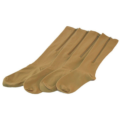 Gradient-compression Leg-slimming And Shaping Compression Calf Socks