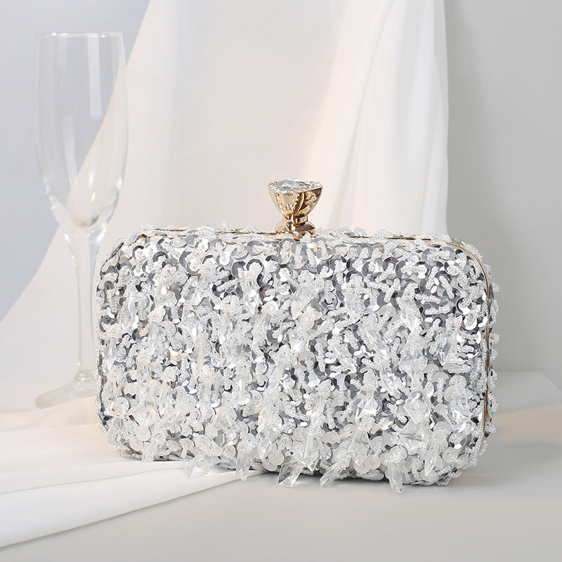 Fashionable Handmade Beaded Handbag For Women