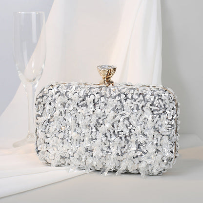 Fashionable Handmade Beaded Handbag For Women